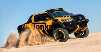 Toyota официально представила экстремальный пикап HiLux Tonka concept