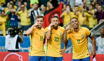 Бразилия - первая команда, добывшая путевку на ЧМ-2018