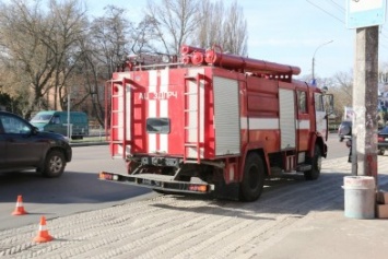 В Чернигове пожарная машина попала в ДТП