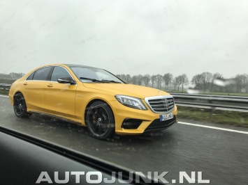 Разрушитель стереотипов: ярко-желтый Mercedes-Benz S65 AMG