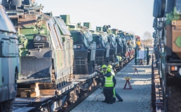 В Эстонию прибыли французские танки