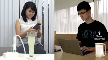 В Сингапуре создали устройство передающее вкус напитков