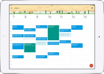 Google выпустила приложение Календарь для iPad