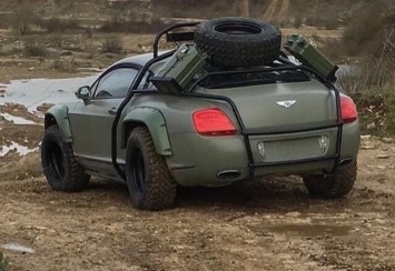 Новость одной картинкой: внедорожное купе Bentley Continental GT