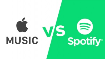 Apple Music в прошлом месяце опередил Spotify по количеству пользователей