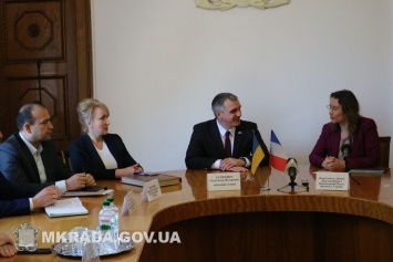 Мэр Николаева встретился с Послом Франции в Украине Изабель Дюмон