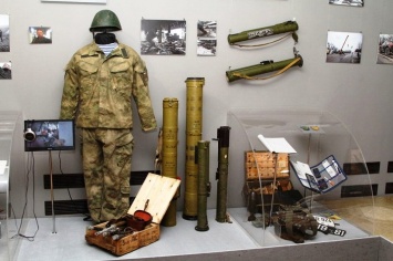 В Запорожье презентовали уникальную выставку "АТО: война за независимость"