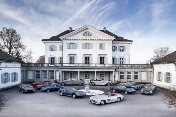 В гараже швейцарского замка обнаружили 10 старинных автомобилей