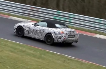 Новый BMW Z5 обнаружен во время тестирования на трассе Нюрбургринг