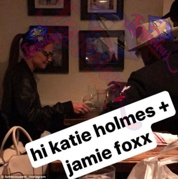Кэти Холмс и Джейми Фокс впервые замечены вместе на свидании