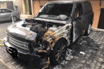 Поджог Range Rover в Одессе довели до абсурда (ВИДЕО)