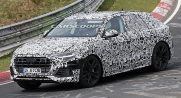 Audi Q8 тестируют в Германии