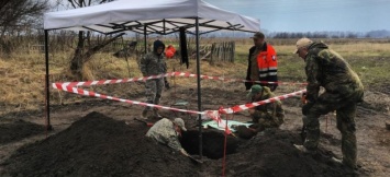 Поисковиками АМПО «Обелиск» найдено останки 20-ти красноармейцев