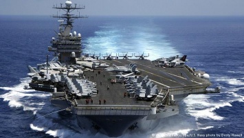 Ударная группа ВМС США отправляется к Корейскому полуострову
