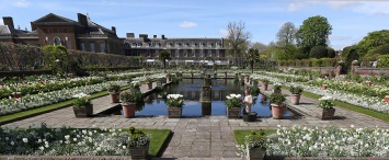 В Кенсингтонском дворце открылся мемориальный сад принцессы Дианы
