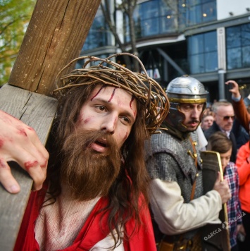 По главной улице Одессы прошел Иисус (фоторепортаж)