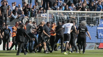 Футболисты «Лиона» после нападения фанатов «Бастии» обратились в полицию