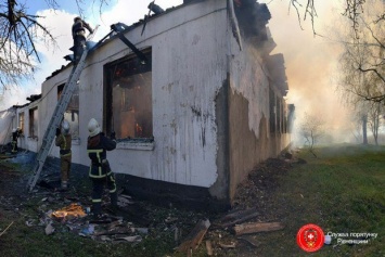 На Ровенщине сгорела сельская школа