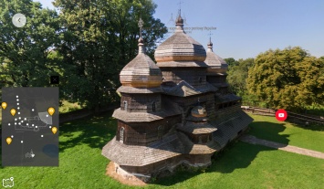 Деревянные церкви Украины теперь в Street View и виртуальном туре от Google