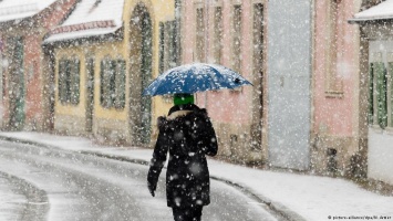 Апрельский снегопад в Украине: главные подробности