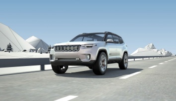 Концепт Jeep Yuntu: современный стиль с новейшими технологиями