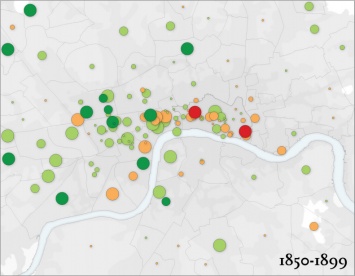 Литературоведы составили эмоциональную карту Лондона
