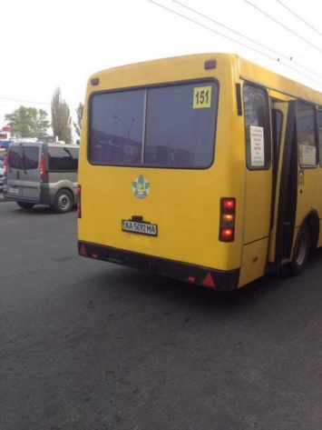 В Киеве грубое поведение водителей перешло все границы