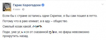 "Был Скрипка и вышел весь". Как отреагировали соцсети на заявление музыканта о гетто для тех, кто не выучил украинский язык