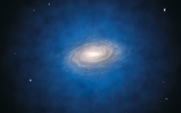 Астрономы обнаружили водородный ореол вокруг нашей галактики