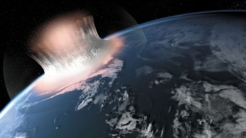 Российские ученые создали модель столкновения астероида с поверхностью Земли