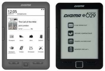 Новая прошивка для электронных книг Digma