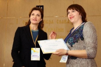 Жена президента Украины побывала в Чернигове для поддержки инклюзивного обучения