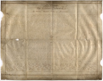 Ученые обнаружили в Британии вторую копию Декларации независимости США