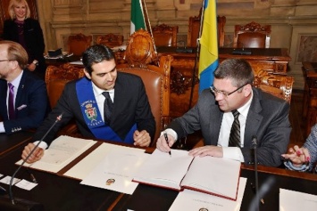 Херсонщина подписала протокол о намерениях с италянской провинцией