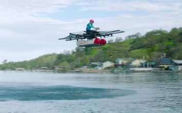 Стартап сооснователя Google Ларри Пейджа продемонстрировал «летающий автомобиль» Flyer [видео]