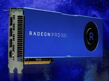 AMD Radeon Pro Duo - первая двухпроцессорная видеокарта компании