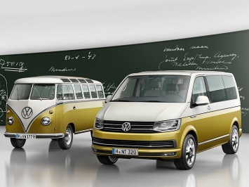 Volkswagen празднует 70-летие первого эскиза своего легендарного хиппи-автобуса