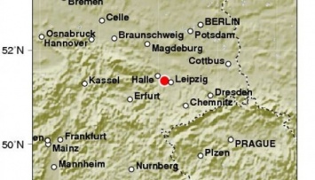 На востоке Германии произошло землетрясение