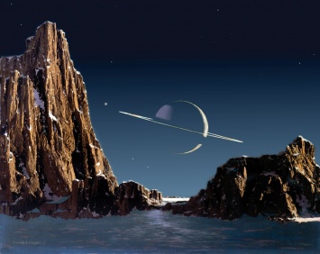 Ученые находятся в поиске внеземной жизни на спутнике Титан