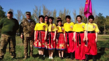На Луганщине состязались юные патриоты