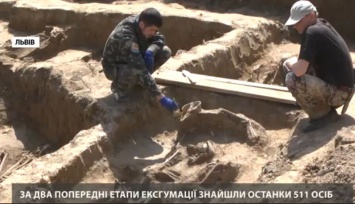 Копнули на метр - нашли 40 скелетов, глубже еще около 200. Во Львове опять нашли останки жертв коммунистического режима