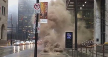 Взрыв в Торонто произошел из-за пожара в подземных коммуникациях?