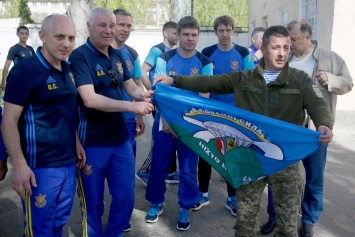 79 десантно-штурмовая бригада готова сыграть со сборной ветеранов Украины