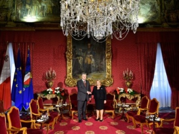 П.Порошенко встретился с президентом Мальты