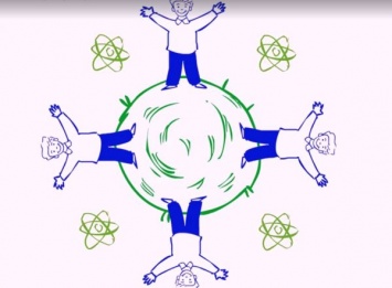 Запорожские школьники сделали мультик о мирном атоме (Видео)
