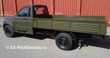 В сети появились фото военной версии УАЗ «Профи»