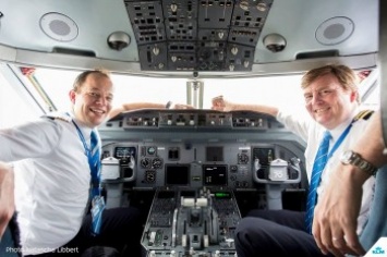 Король Нидерландов 20 лет тайно работал пилотом пассажирских самолетов