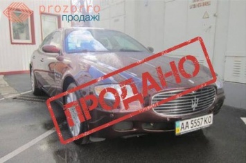 Через публичные государственные торги Maserati продали по цене Шкоды