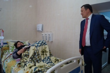 На базе областной больницы в Запорожье открыли отделение гемодиализа
