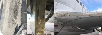 МАУ заявила, что ее самолет попал в незастывший бетон в аэропорту Запорожье